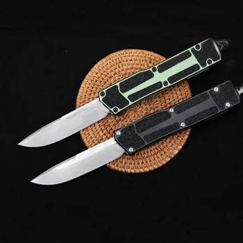 Micro OTF Tech Knife UT Series D2 Лезвие Твердости 60HRC из алюминиевого сплава с ЧПУ Ручка Для наружного кемпинга Карманный нож
