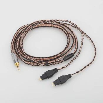 WM1A / 1Z, NW-ZX300A, PHA-2A с балансом 4,4 мм для HD580, HD600, HD650 и т.д. Кабель для замены наушников, кабель для обновления звука